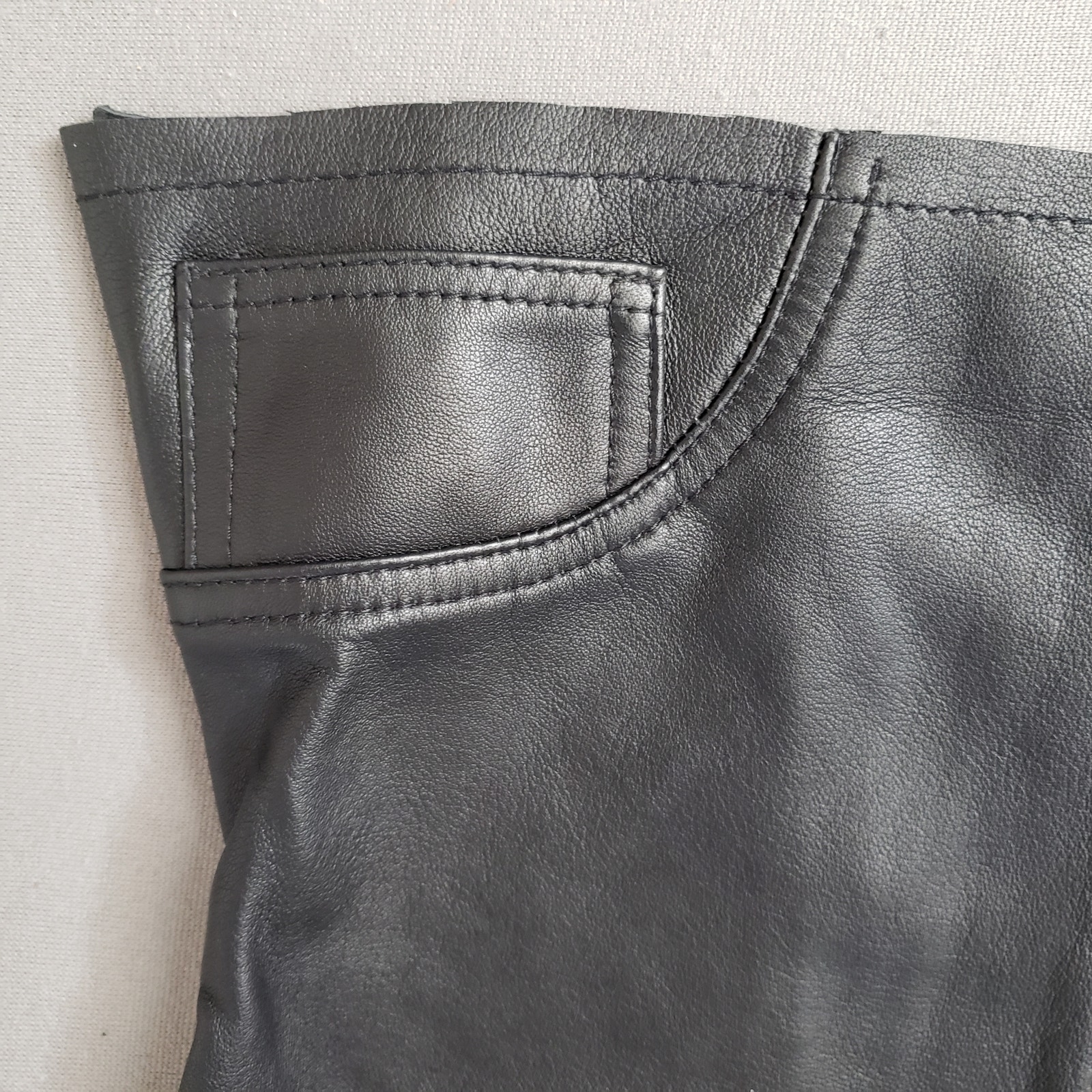 Sami Miro Vintage Blouse Revolve Zip Front Tube Uneven Hem Black Sz S Y2k — image 4 of 8